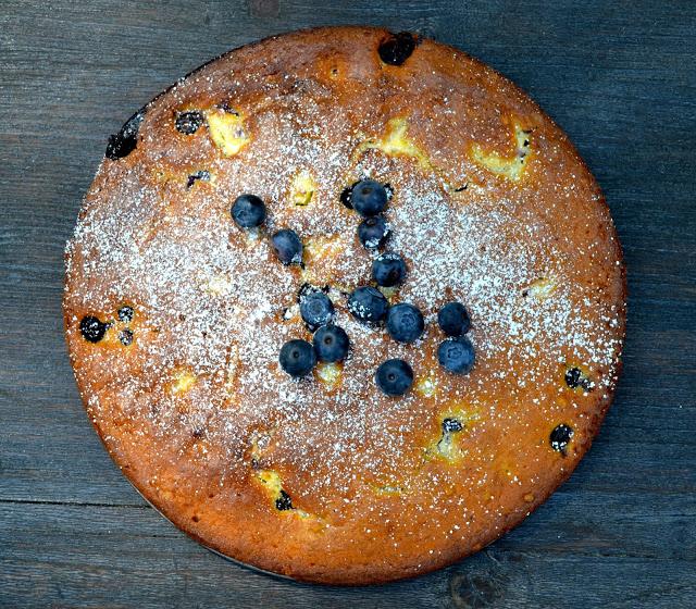 Rezeptbild: Heidelbeer-Schmandkuchen