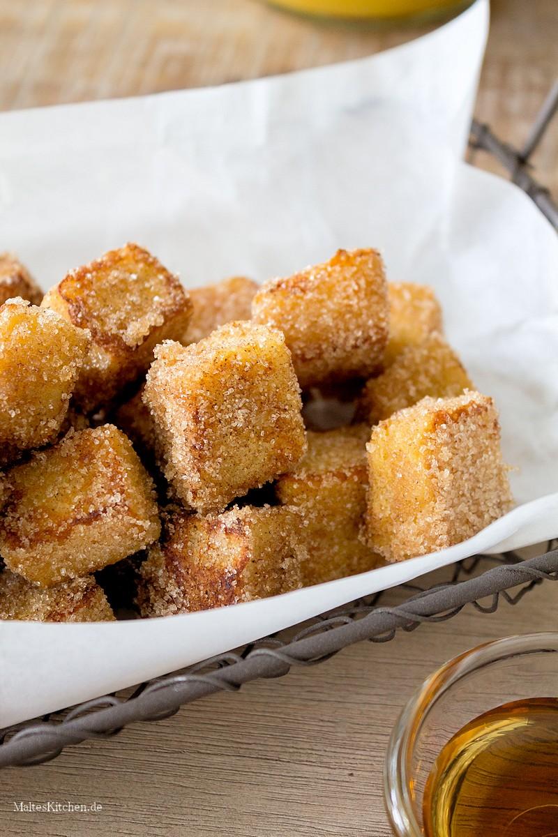 Rezeptbild: French Toast Würfel mit Zimt & Zucker