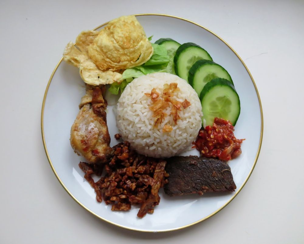 Rezeptbild: Nasi Uduk, Herzhafter Reis im Kokosmilch