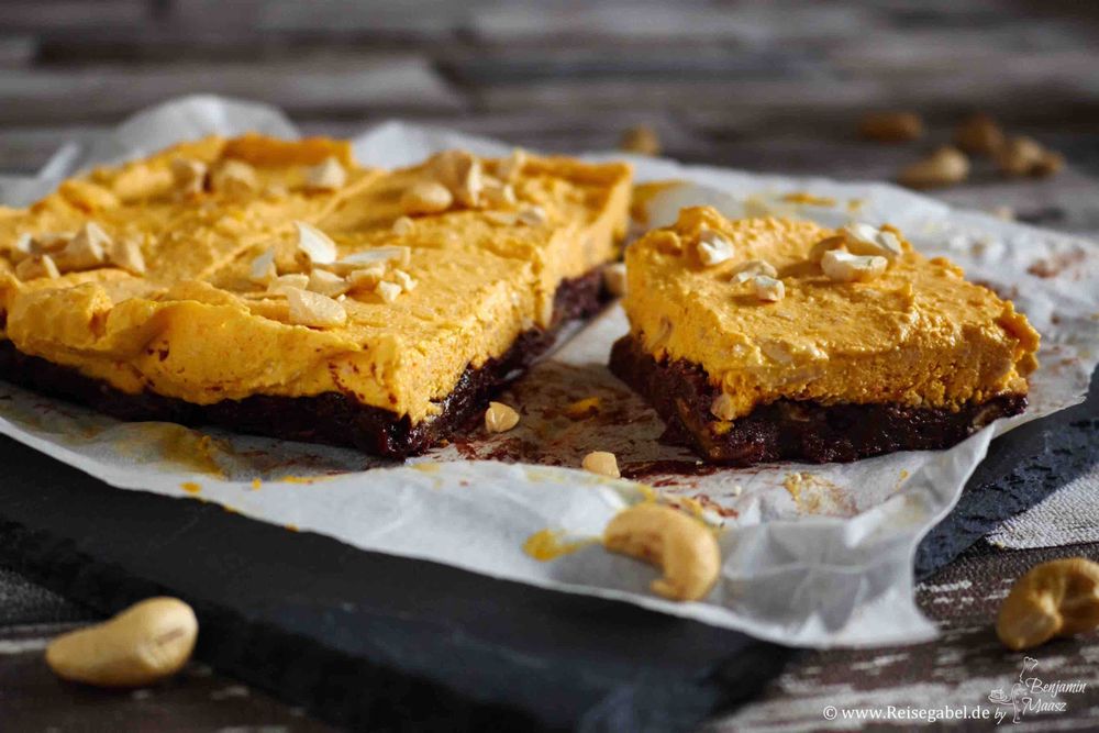 Rezeptbild: No Bake Kürbis-Cheesecake – der schnelle Käsekuchen
