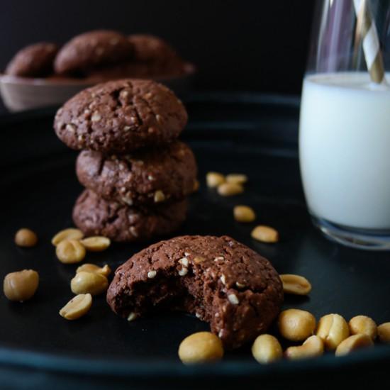 Rezeptbild: Chocolate Peanut Cookies
