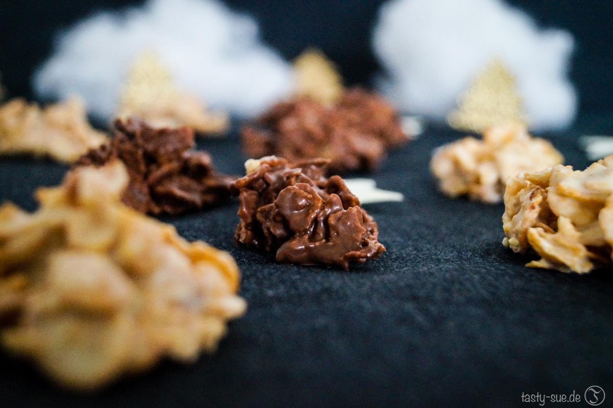 Rezeptbild: Schokocrossies – die vielleicht einfachsten Kekse der Welt