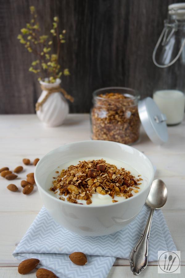 Rezeptbild: Mandel-Knuspermüsli