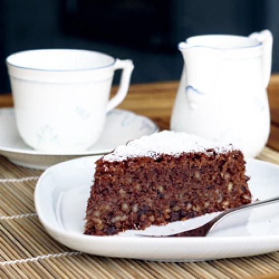Rezeptbild: Schoko-Rotweinkuchen