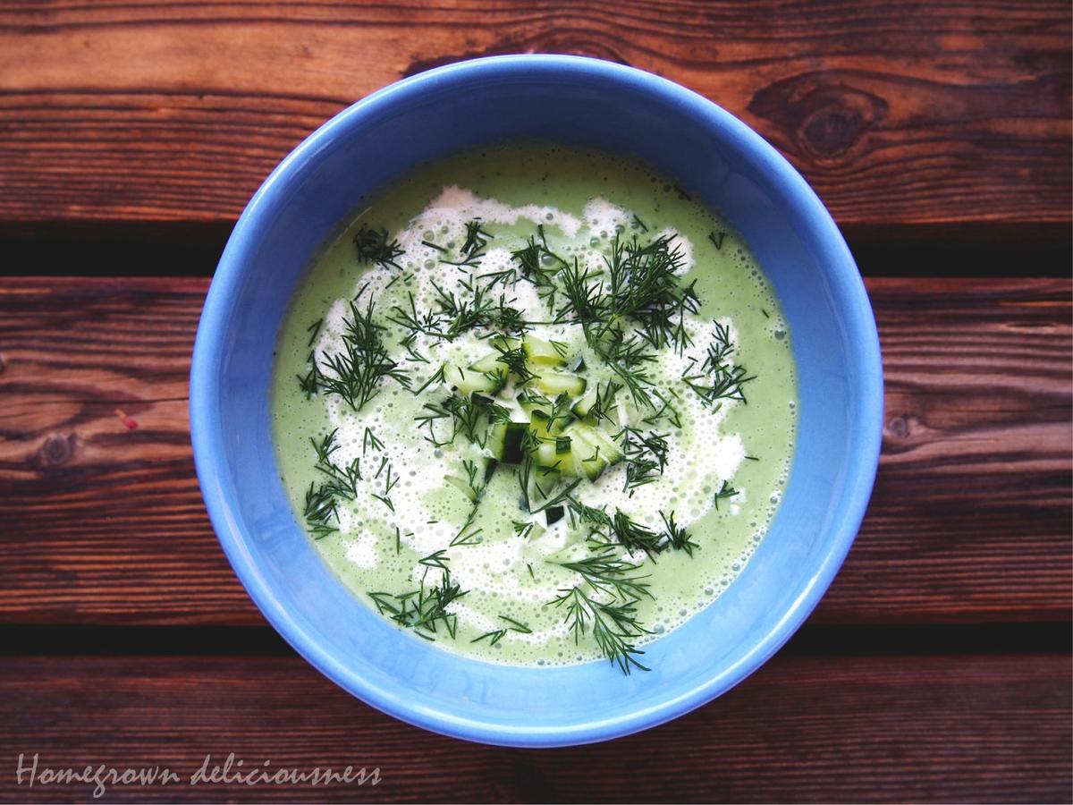 Rezeptbild: Gurkenkaltschale