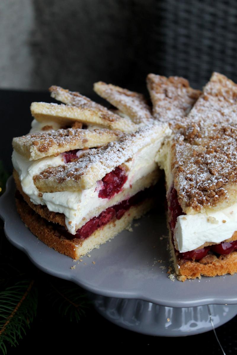 Rezeptbild: Spekulatius-Kirsch-Torte