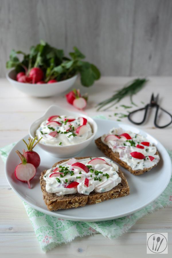 Rezeptbild: Frühlings-Aufstrich mit Radieschen 