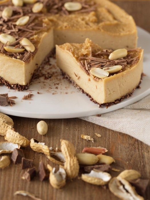 Rezeptbild: Raw Peanut Cheesecake