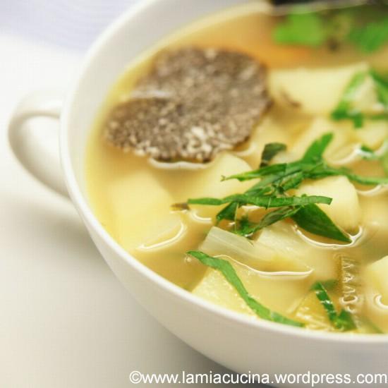 Rezeptbild: Kartoffelsppe