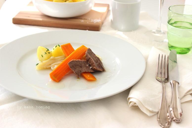 Rezeptbild: Tafelspitz mit Salzkartoffeln
