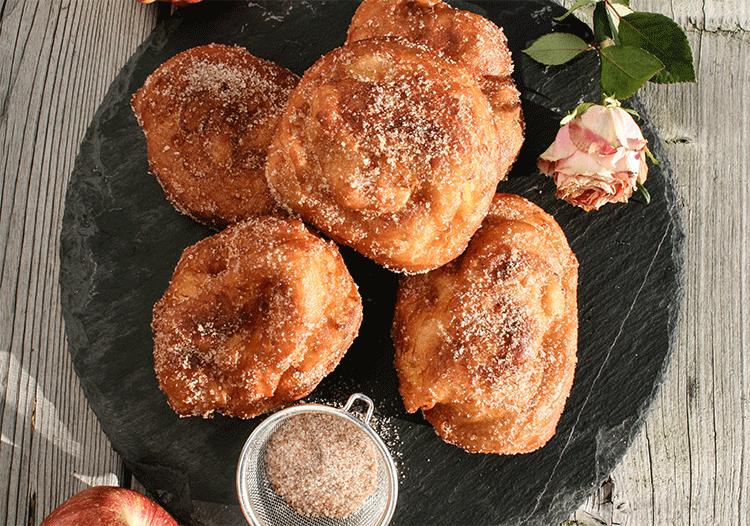 Rezeptbild: Apfelberliner