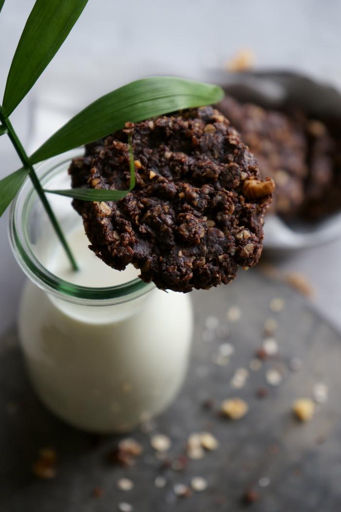 Rezeptbild: 5 Minuten Chocolate Cookies no-bake