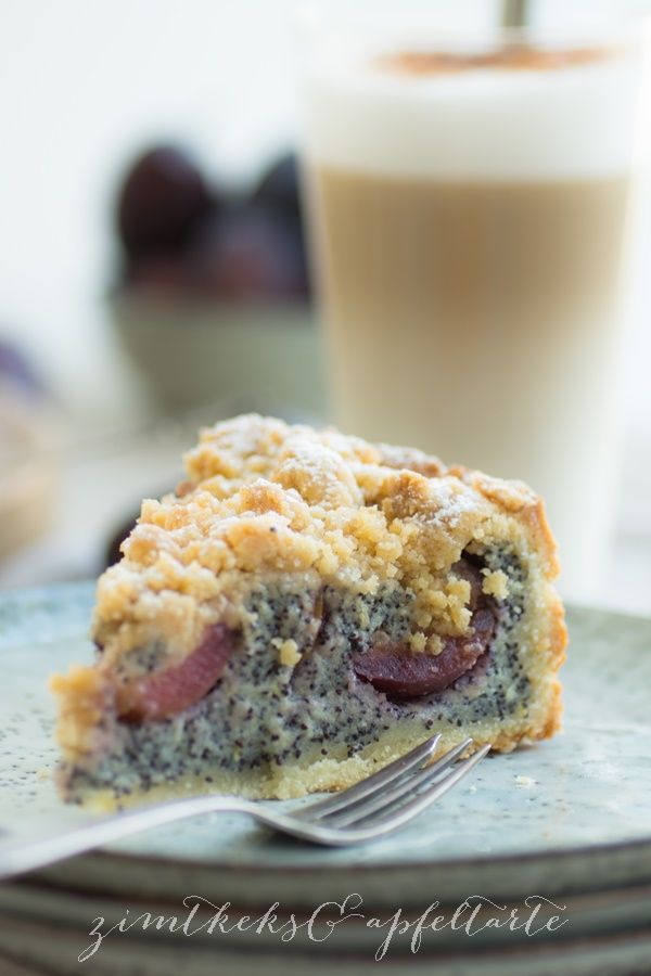 Rezeptbild: Mohn-Pflaumenkuchen mit Streuseln