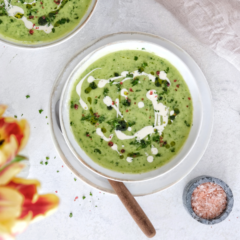 Cremige Bärlauchsuppe von Gemüsekraut • Delicat.io