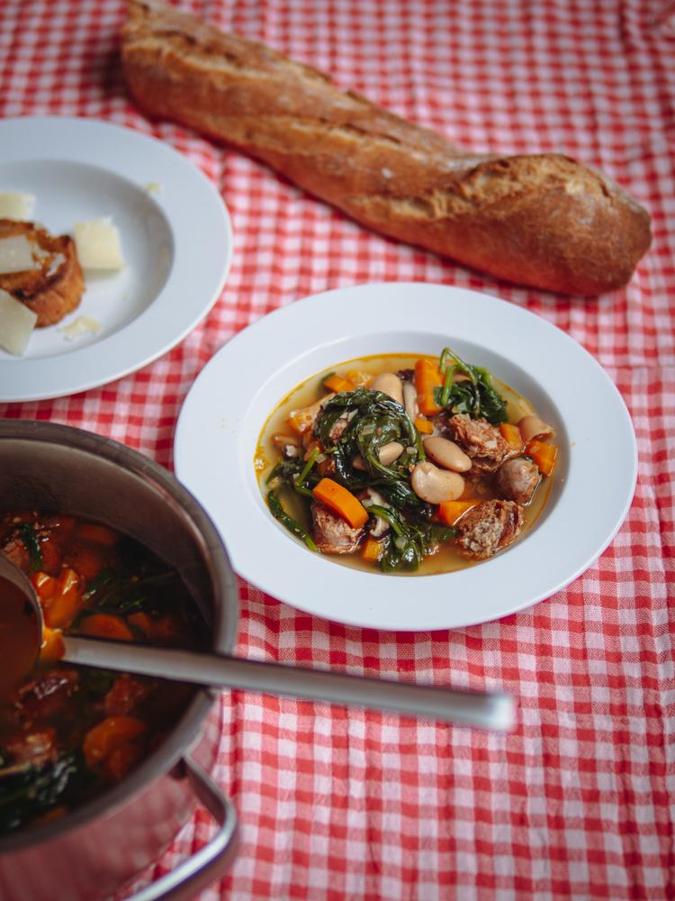 Rezeptbild: Chorizo-Bohnen-Eintopf
