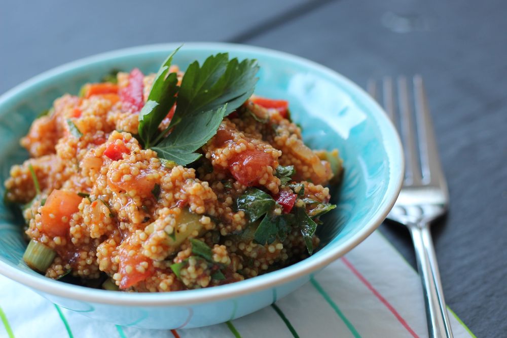 Rezeptbild: Hirsesalat