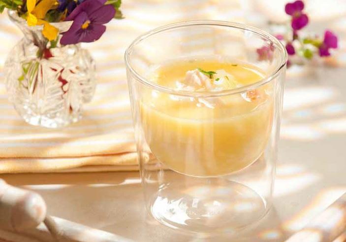 Rezeptbild: Zitronen Suppe mit Huhn