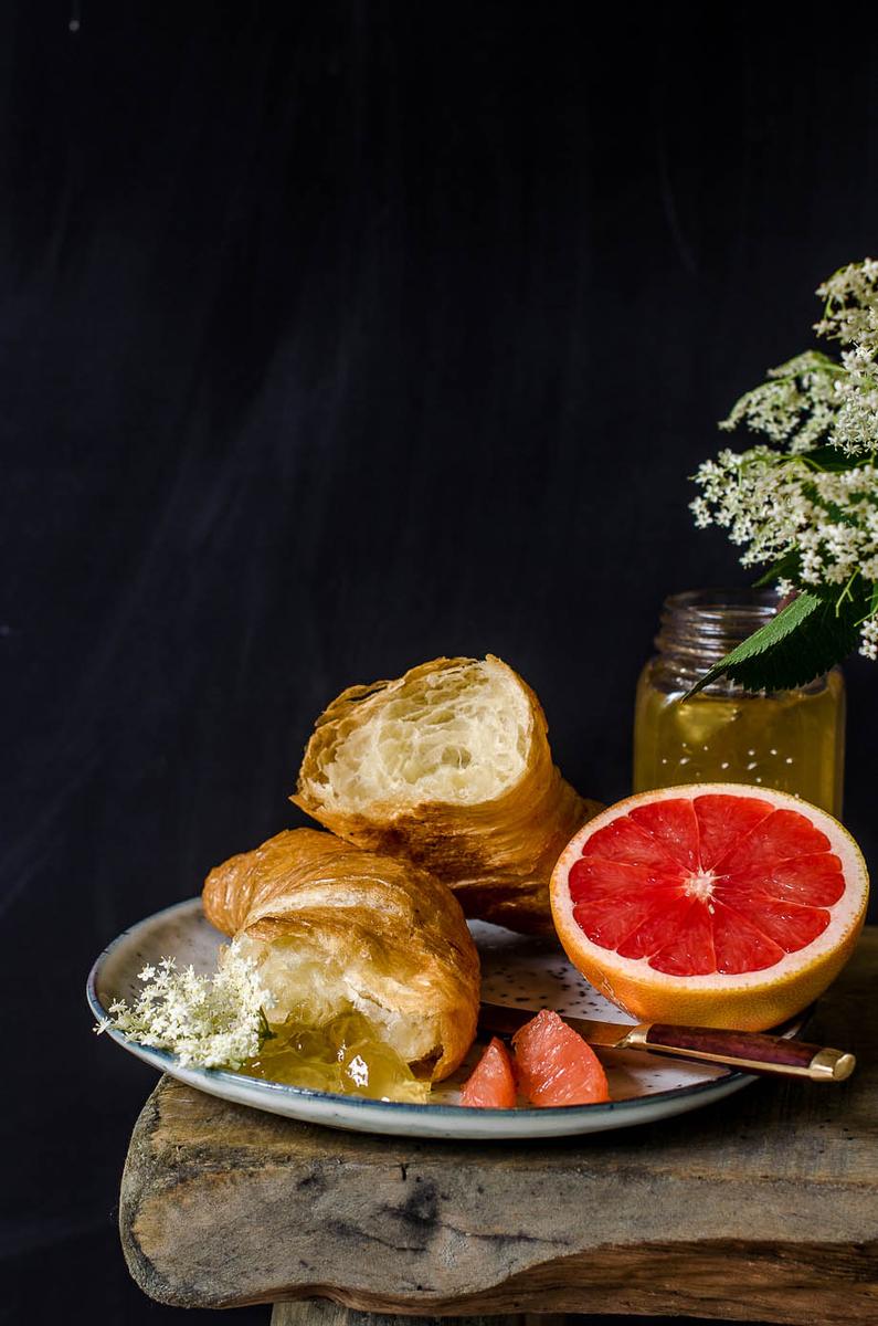 Rezeptbild: Holunder Prosecco Gelee
