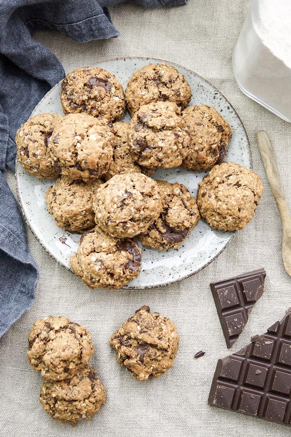 Rezeptbild: Vegane Schoko-Cookies