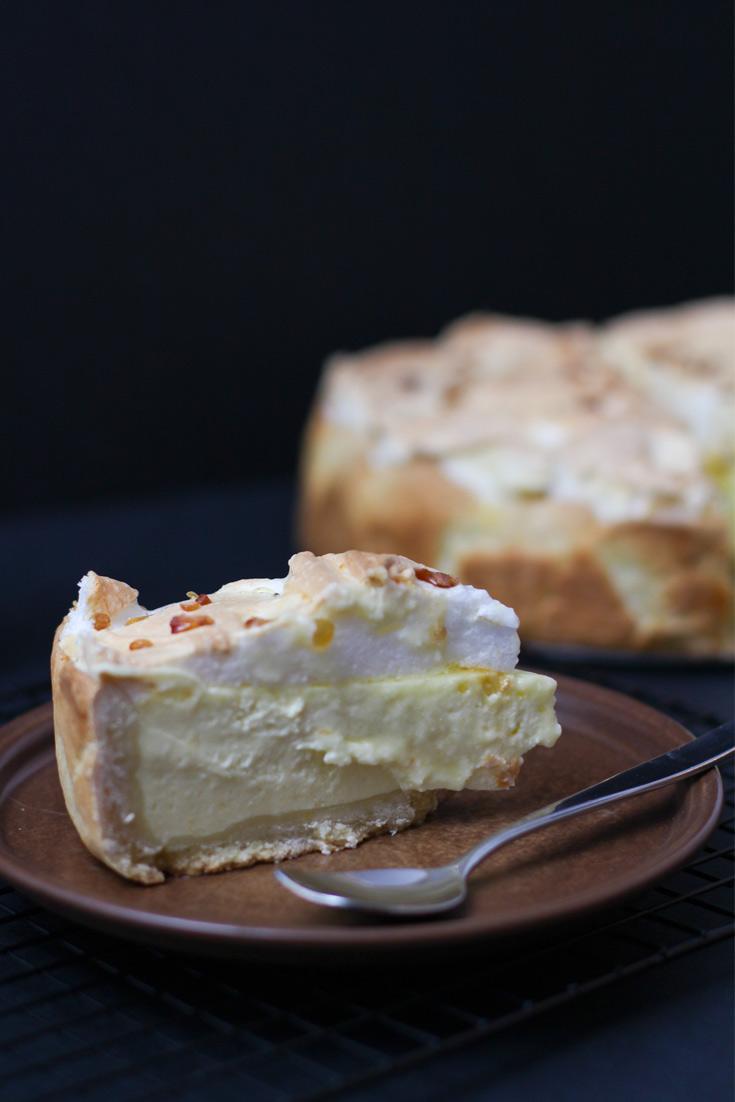 Rezeptbild: Tränenkuchen Rezept - Käsekuchen mit Eischnee