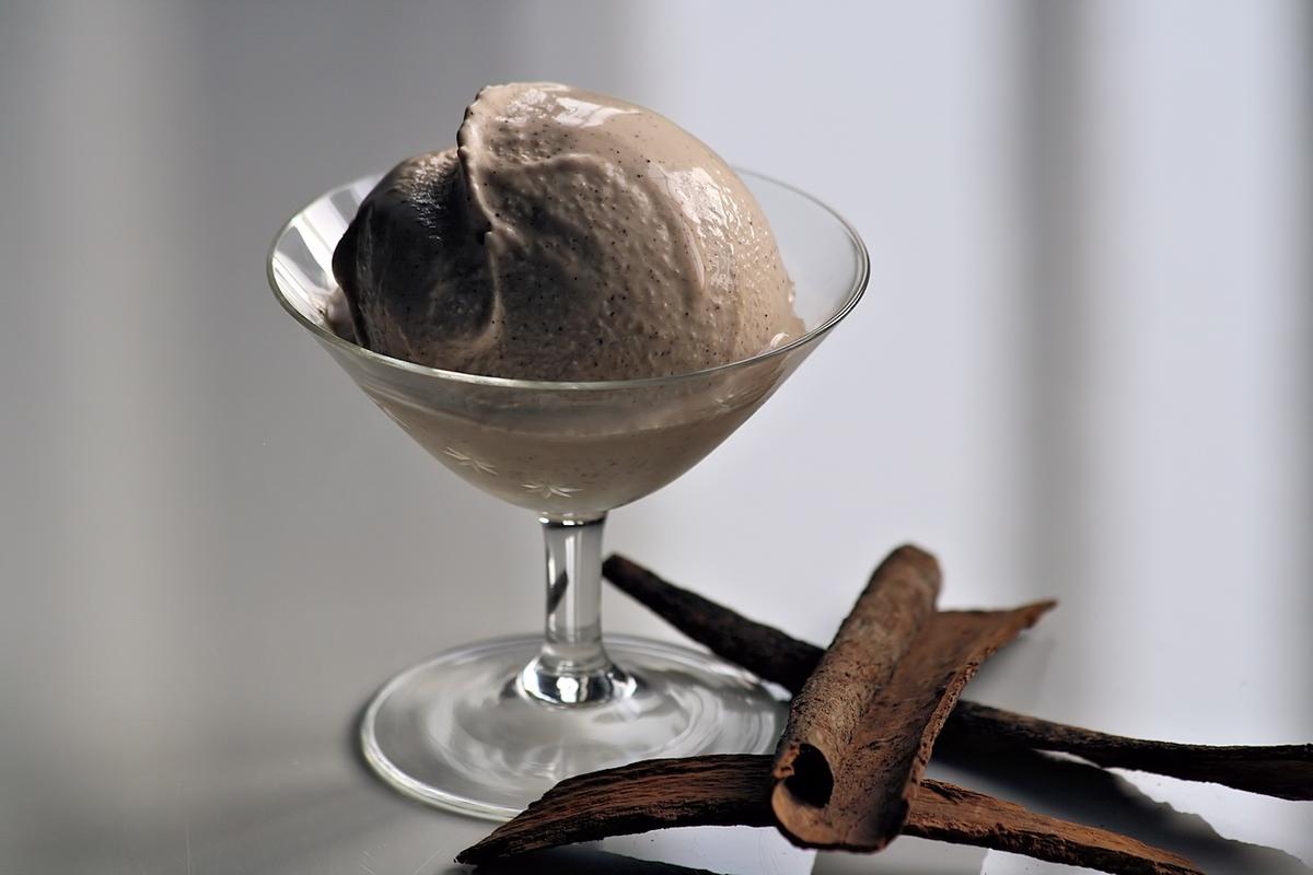 Rezeptbild: Zimteis