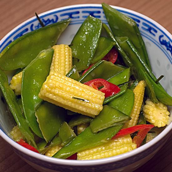 Rezeptbild: Thailändisches Frühlingsgemüse