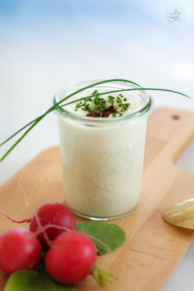 Rezeptbild: Kalte Radieserlsuppe