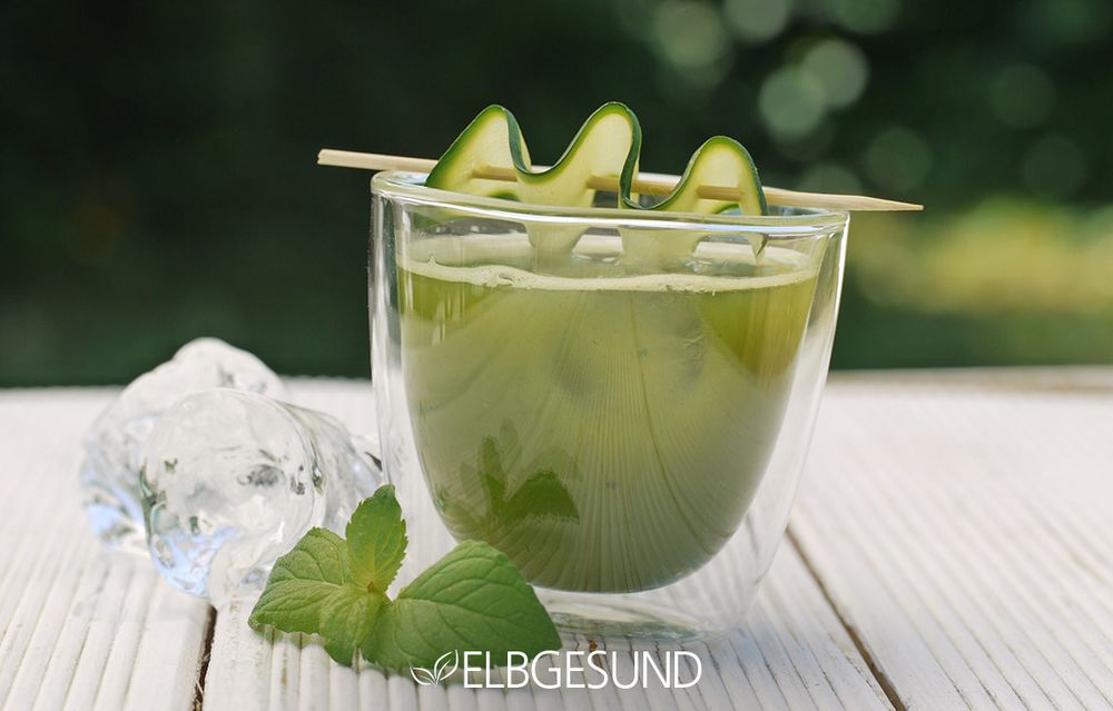 Rezeptbild: Green Mocktail: Emerald Palmer – herrlich erfrischend!