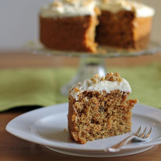 Rezeptbild: Möhrentorte mit Cheesecake Icing