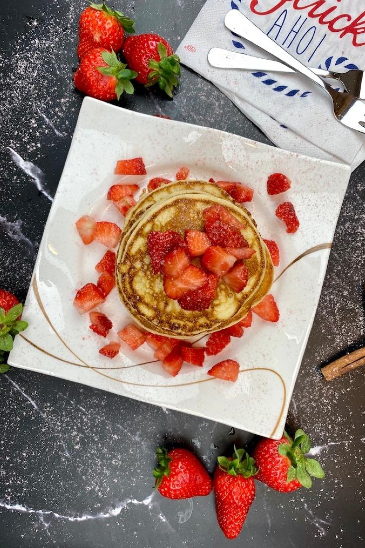 Rezeptbild: Quark Pfannkuchen