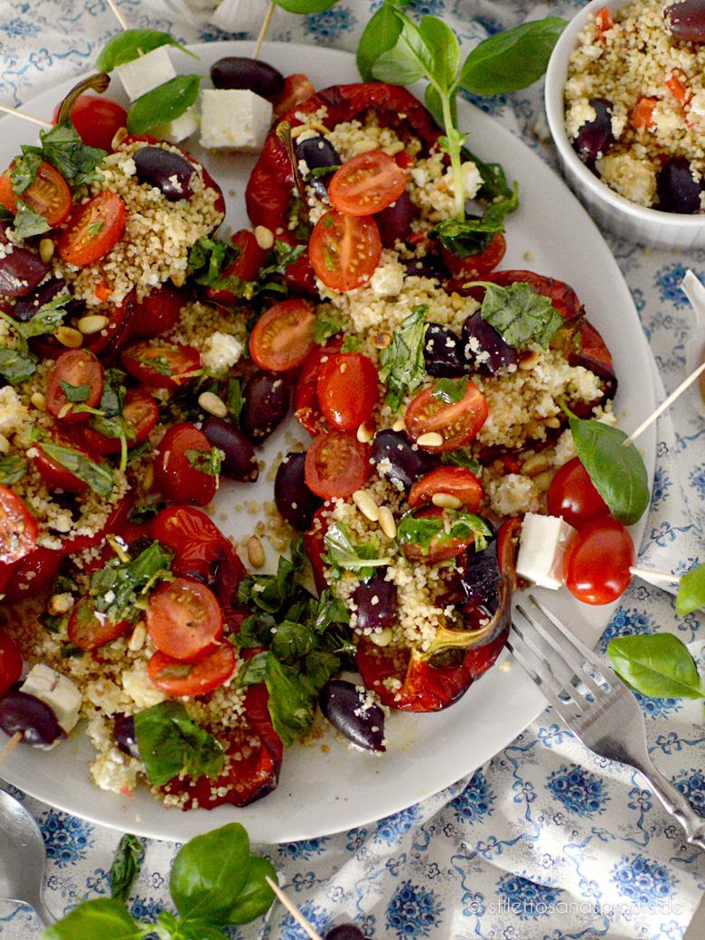 Rezeptbild: Greek Style Stuffed Peppers