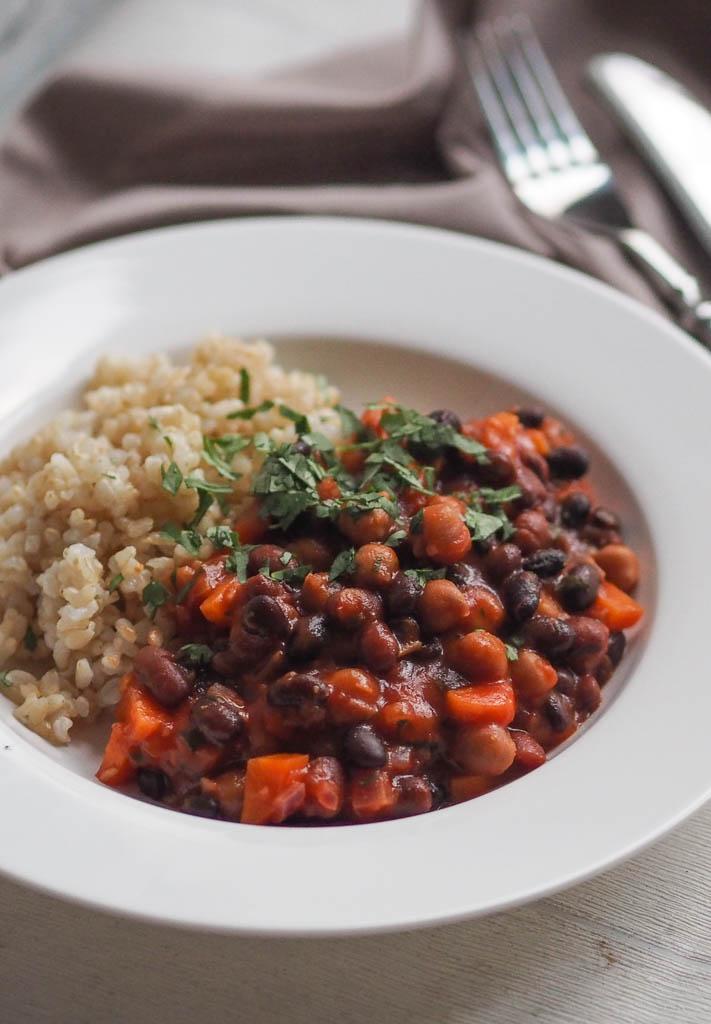 Rezeptbild: Leichter Hülsenfrüchte-Eintopf