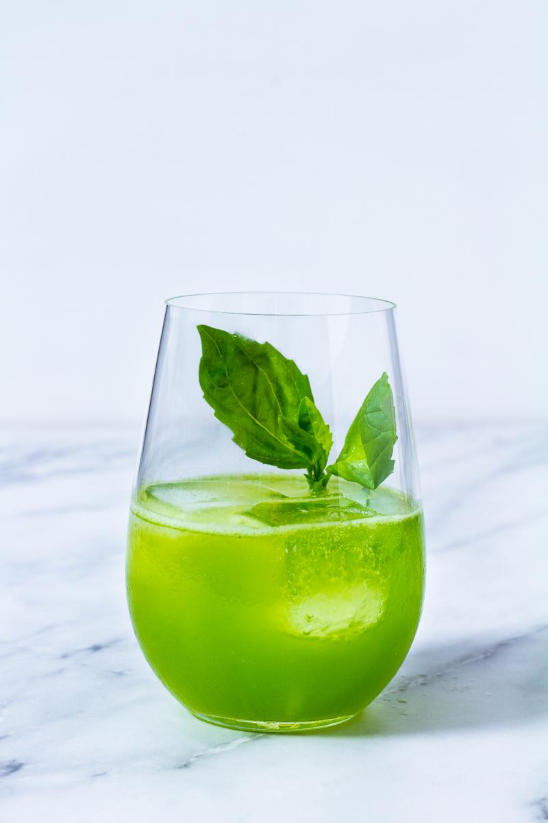 Rezeptbild: Gin Basil Smash