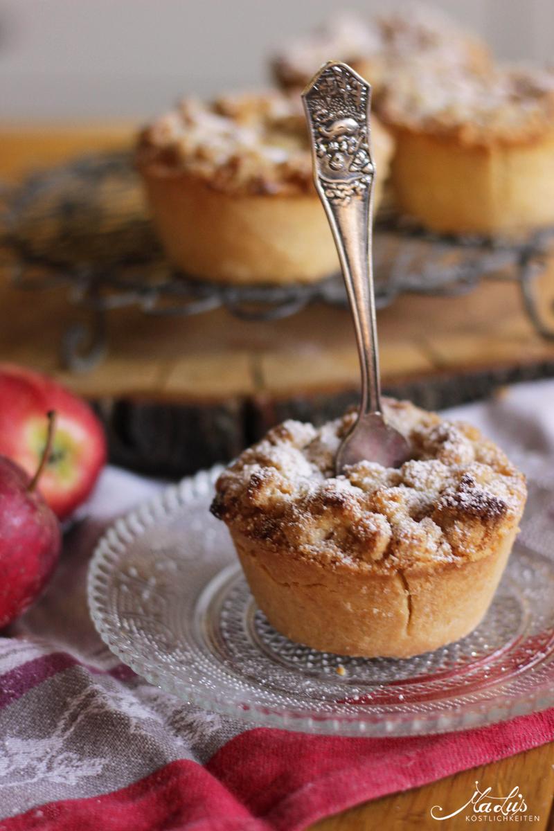 Rezeptbild: Apfelmus Crumbles