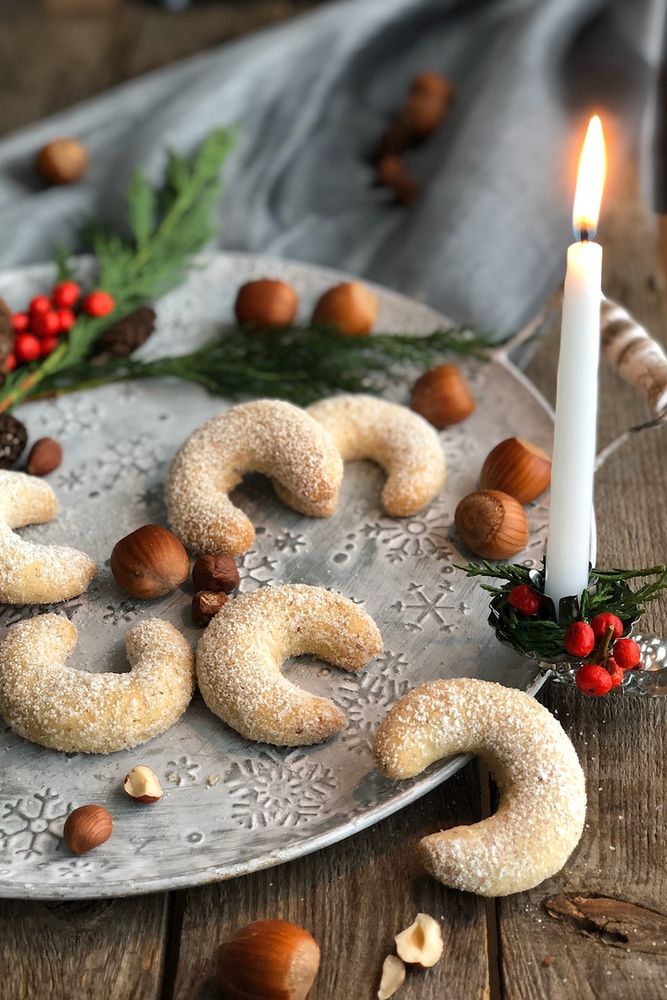 Rezeptbild: Haselnusskipferl
