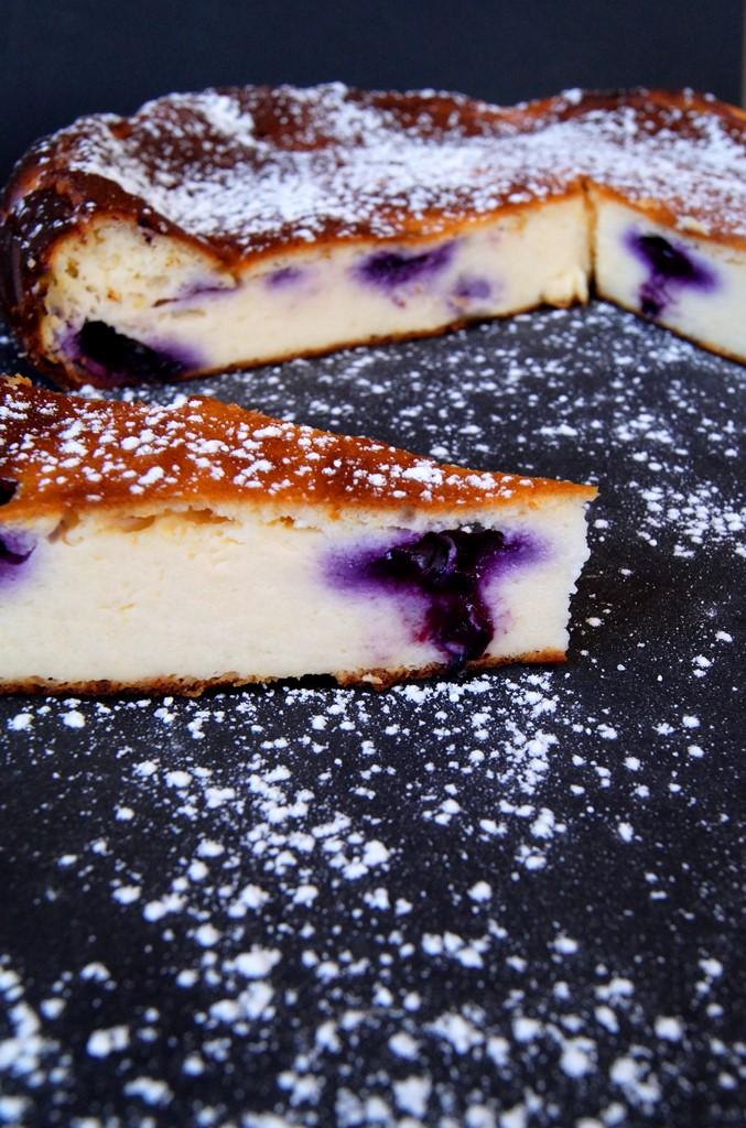 Rezeptbild: Heidelbeer Trauben Cheesecake