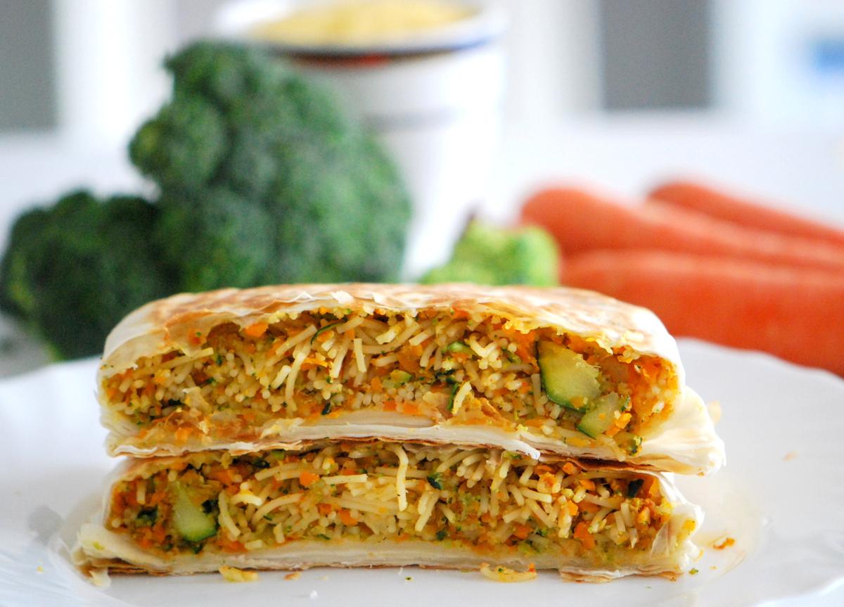 Rezeptbild: Nudel Pastilla