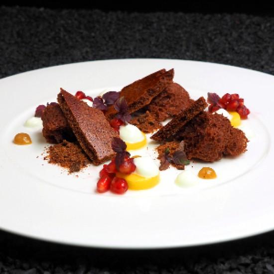 Rezeptbild: Dehydriertes Schokoladenmousse und...