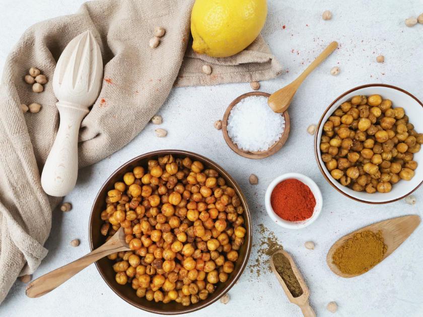 Rezeptbild: Geröstete Kichererbsen