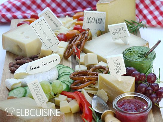 Rezeptbild: Chäsplättli – die Käseplatte, ein Genuss für Augen und Gaumen