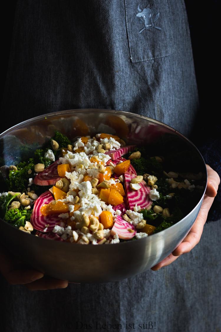Rezeptbild: Grünkohlsalat
