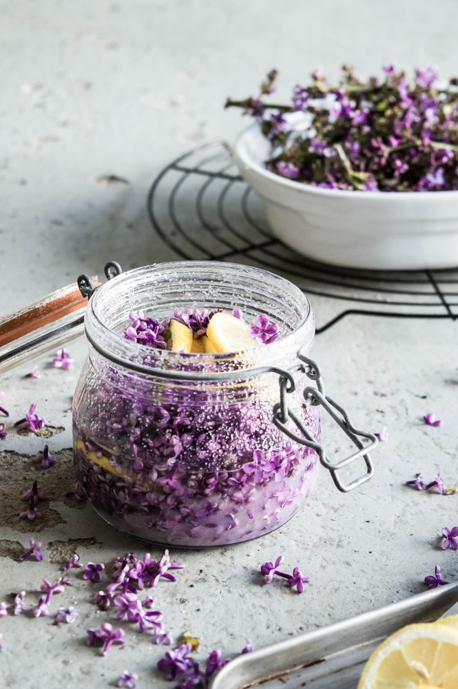 Rezeptbild: Flieder Sirup