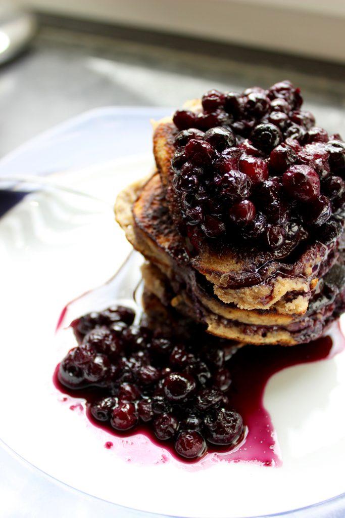 Rezeptbild: Kokosmehl Bananen Pancakes