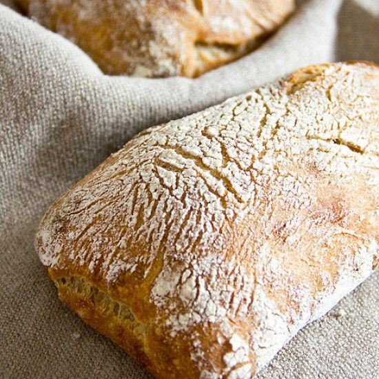 Rezeptbild: Sauerteig-Ciabatta