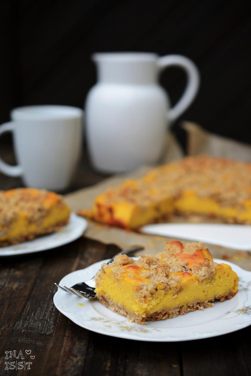 Rezeptbild: Kürbis-Käsekuchen