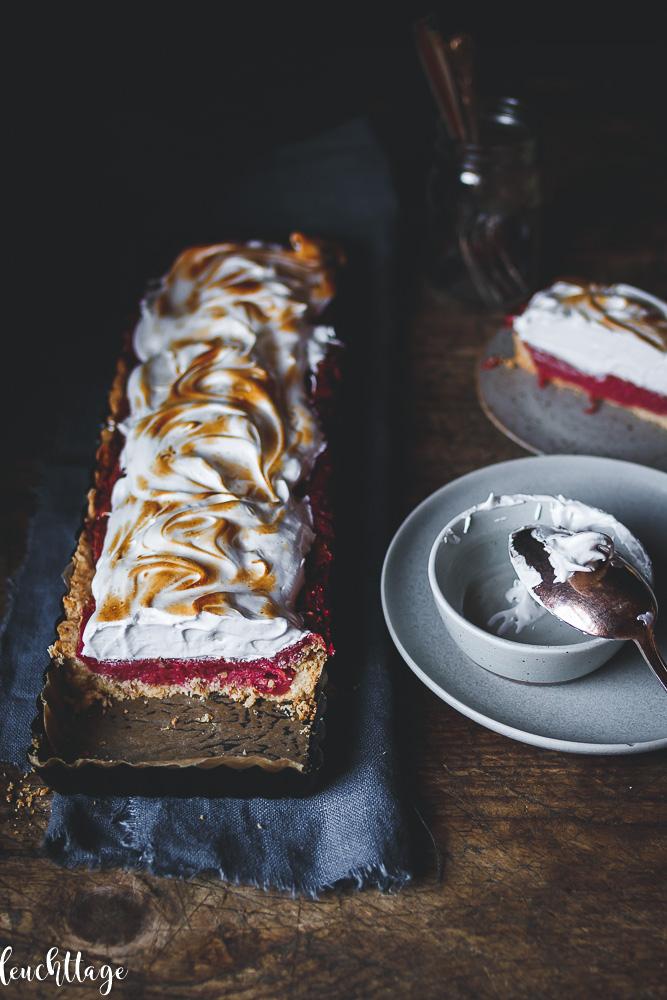 Rezeptbild: Himbeer-Curd Tarte