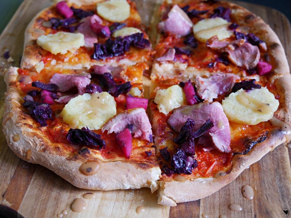 Rezeptbild: Weihnachtspizza