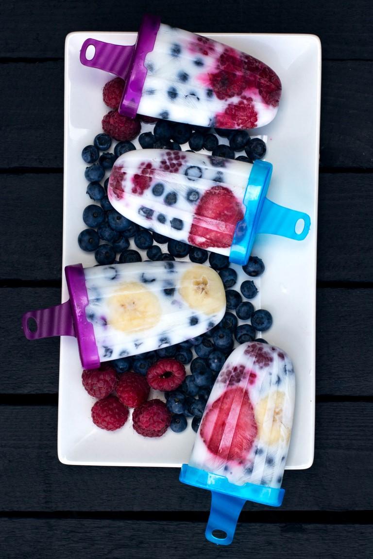 Rezeptbild: FRUCHTEIS AM STIEL