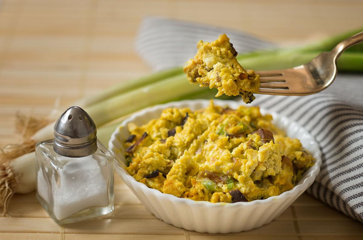 Rezeptbild: Veganes Rührei - Tofu Scramble - einfach lecker!
