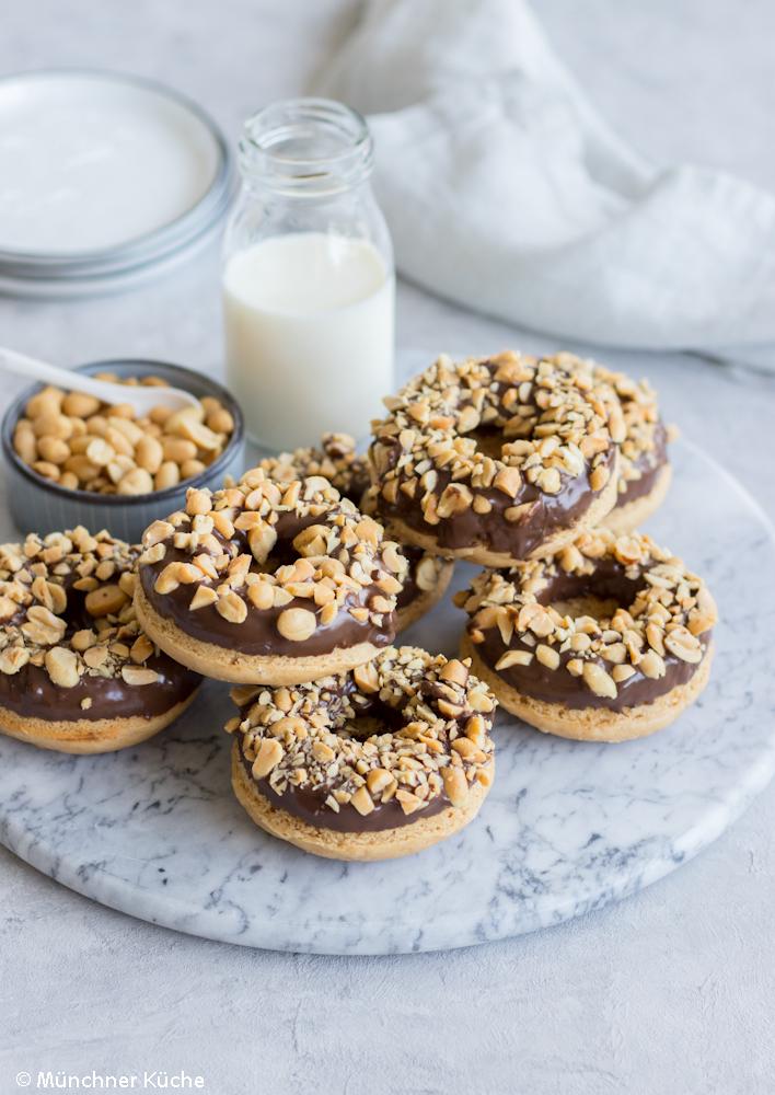 Rezeptbild: Peanut Butter Donuts